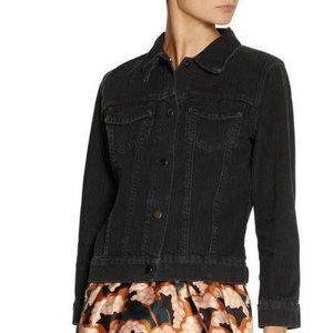 J BRAND BLACK DENIM CAMPBEL JACKET